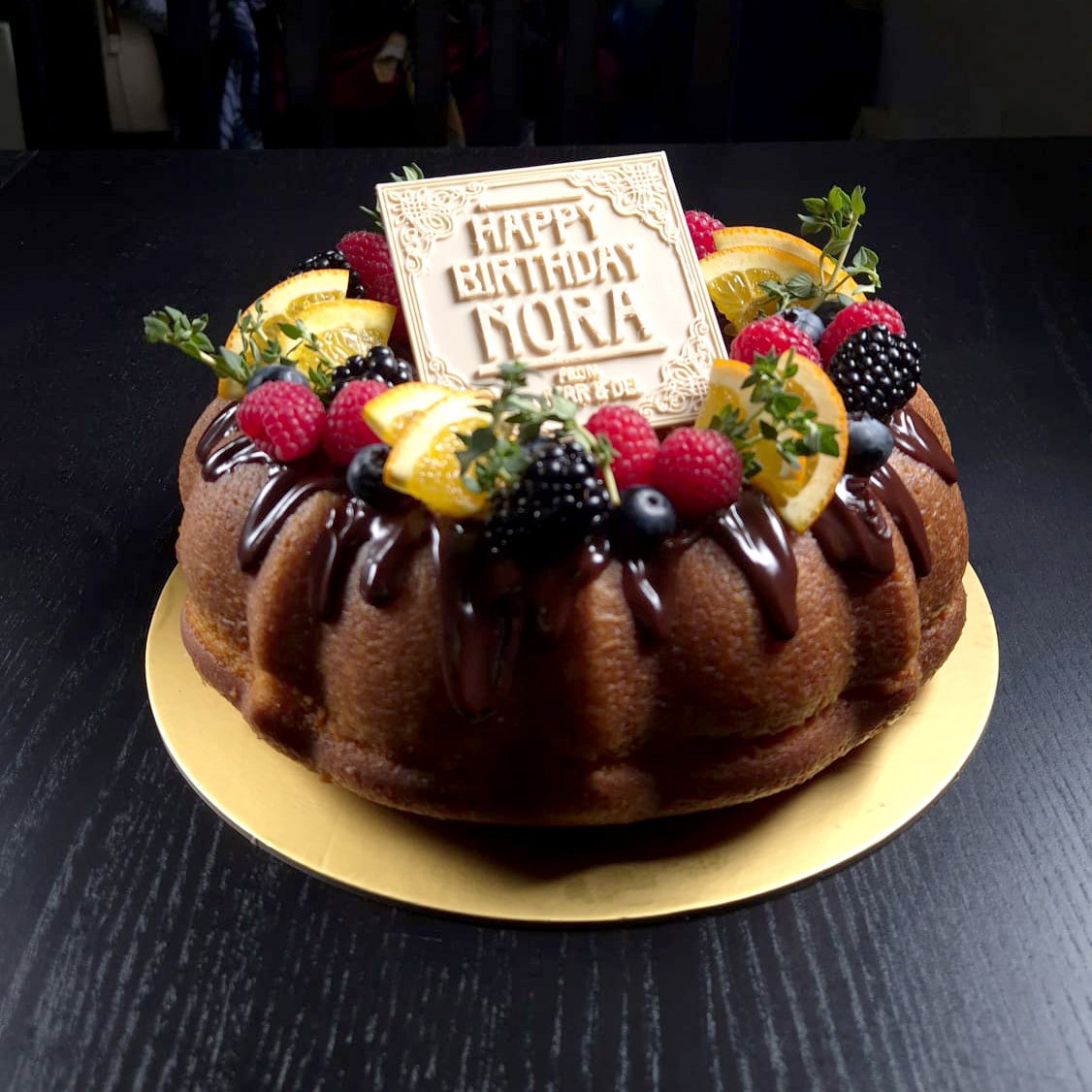 Special Orange Bundt Cake (9-inch)_0