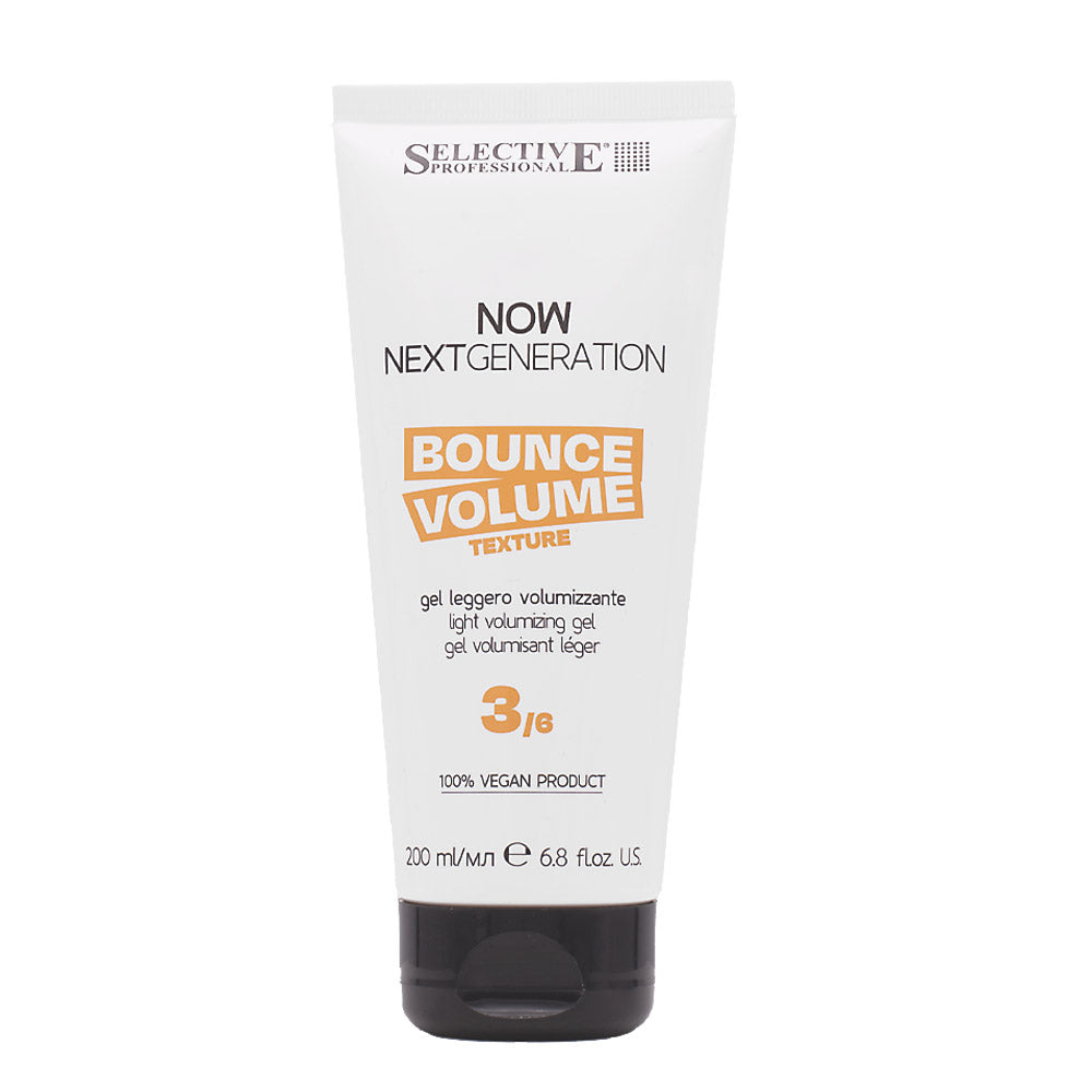 Selective Professional Now Next Generation Bounce Volume 200ml - gel leggero volumizzante