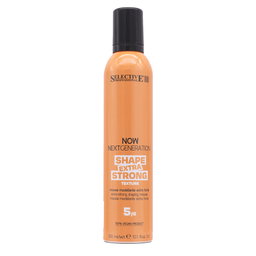 Selective Professional Now Next Generation Texture Shape Extra Strong Mousse 300ml - mousse tenuta extra forte