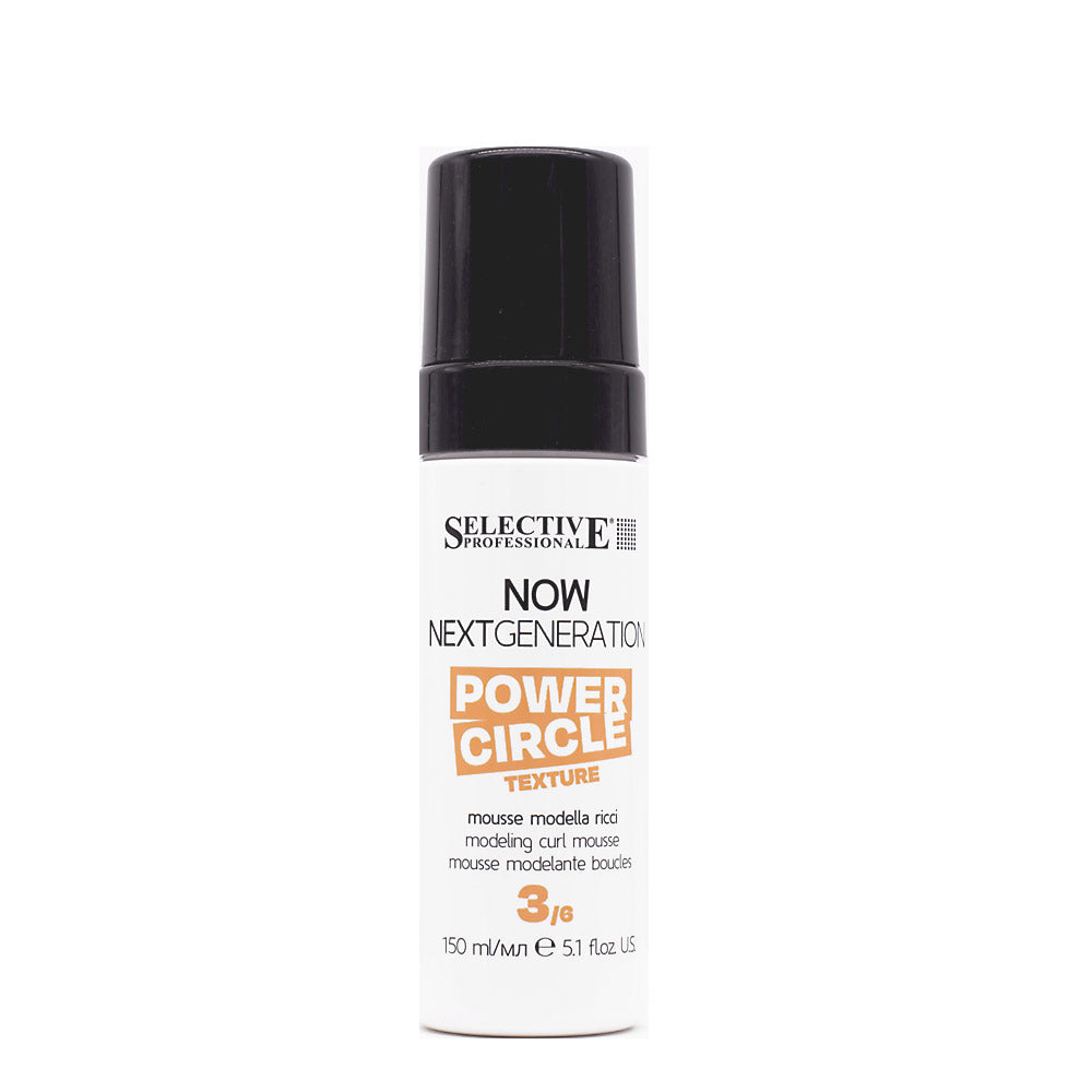 Selective Professional Now Curl Power Circle 150ml - eco mousse volumizzante ricci_0