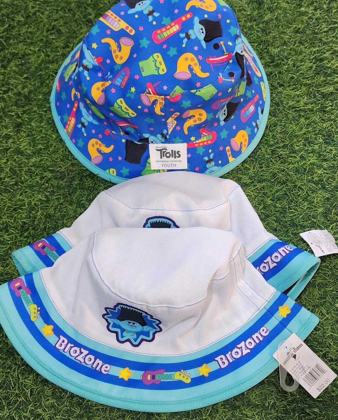 Universal studios Trolls both side youths flap hat