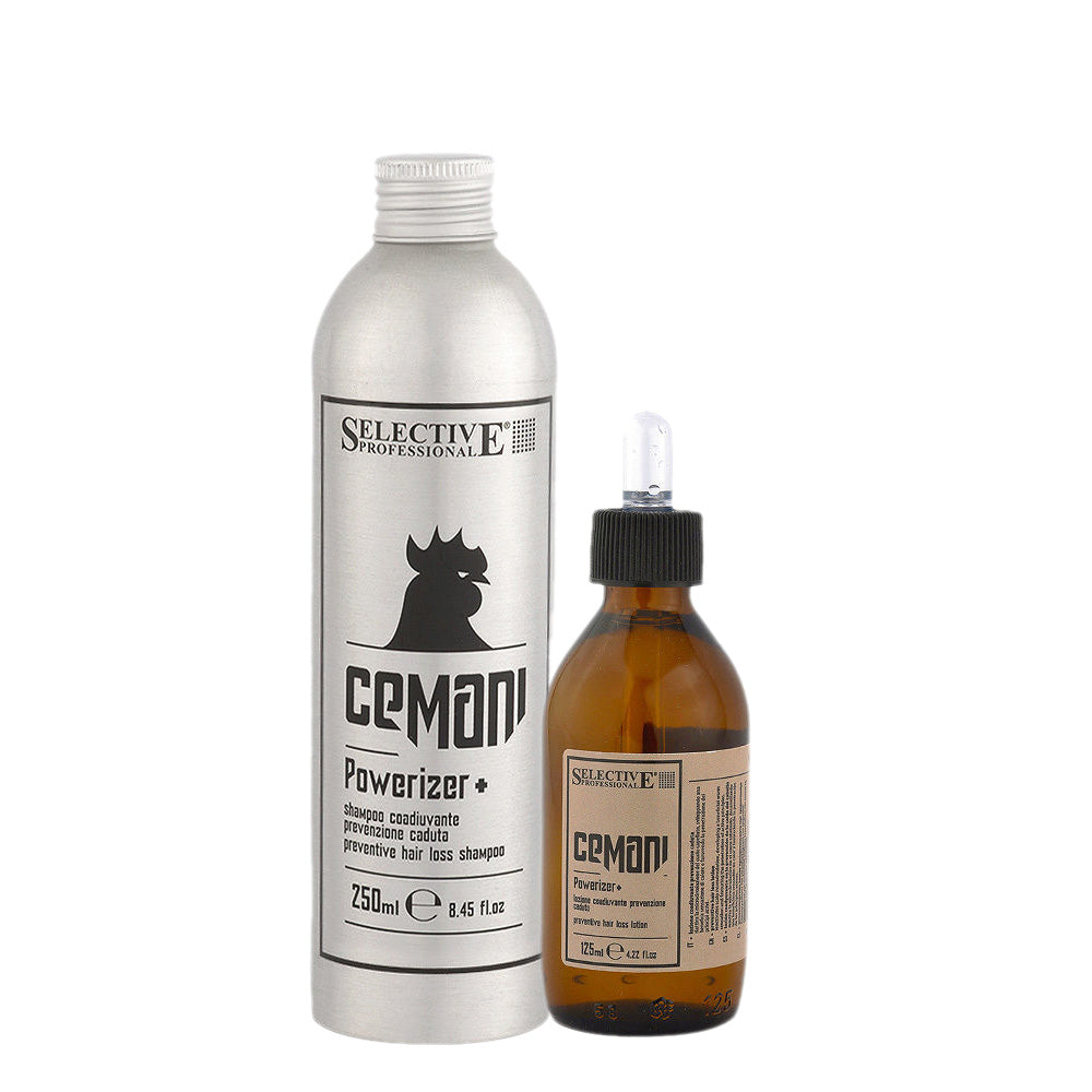 Selective Professional Cemani Powerizer Shampoo 250ml Lotion 125ml_0
