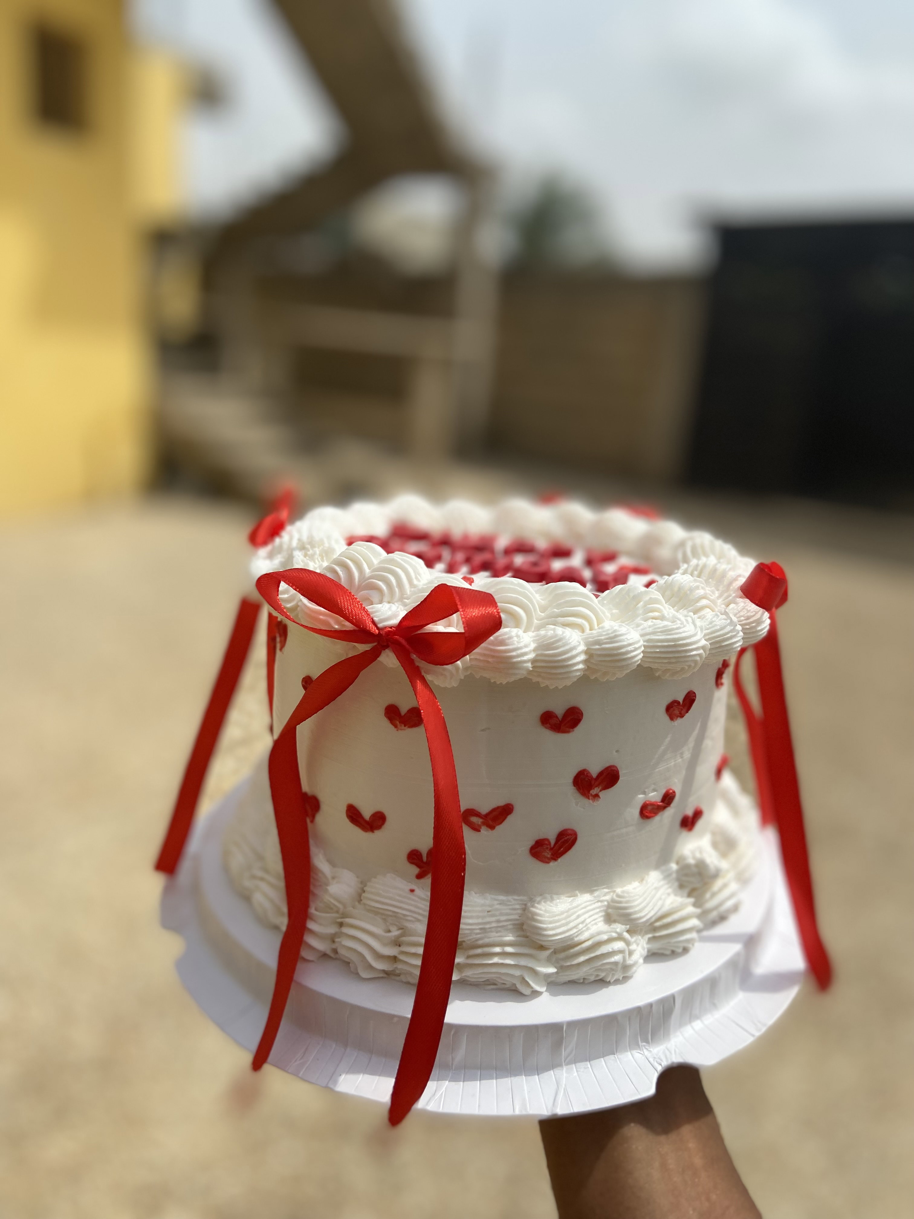 Ribbon cake