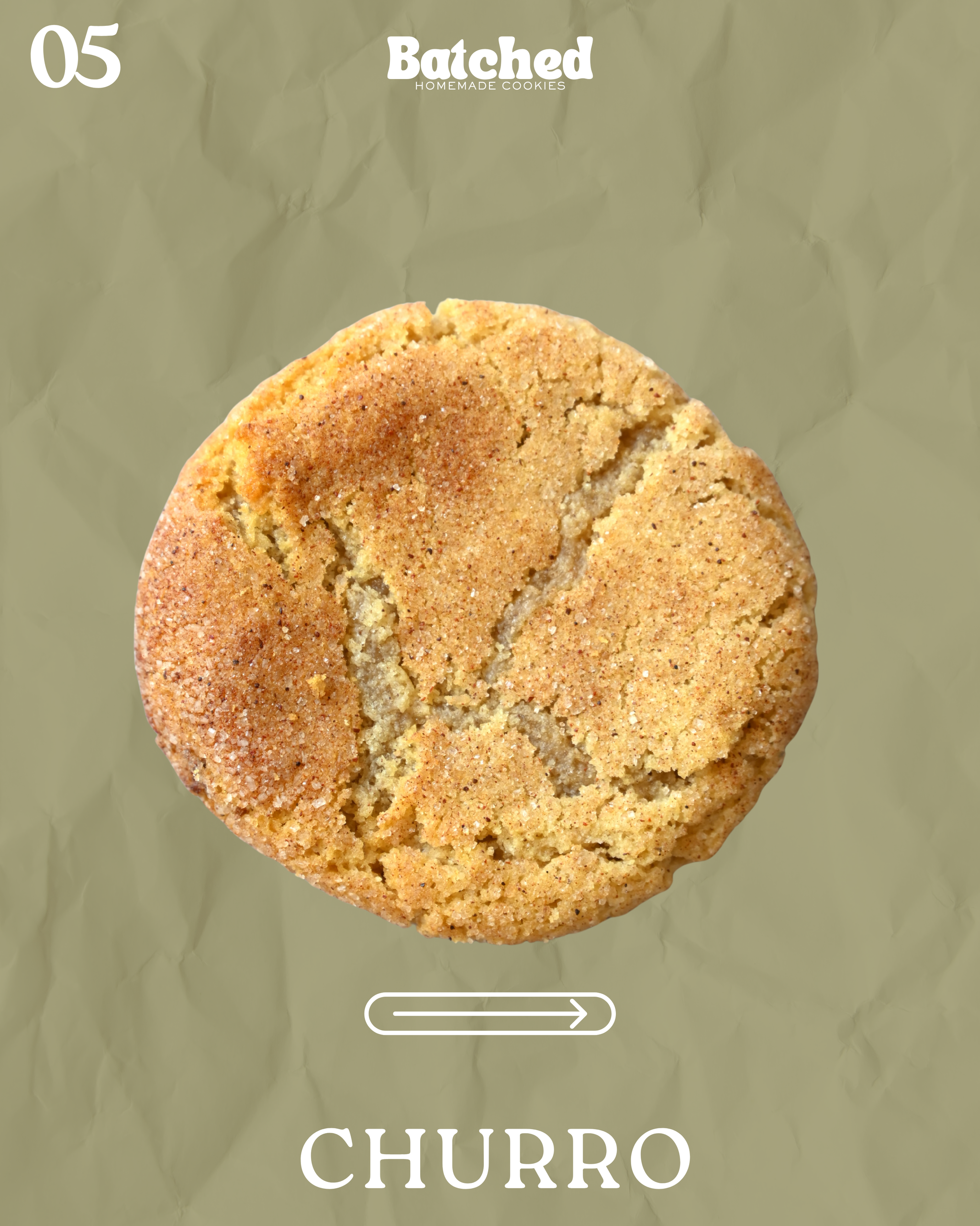 Churro (10 Cookies) _0