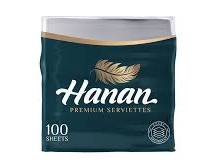 Hanan premium servietts 100's