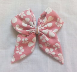 🎀 Sailor Hair Bows (Floral Cotton)