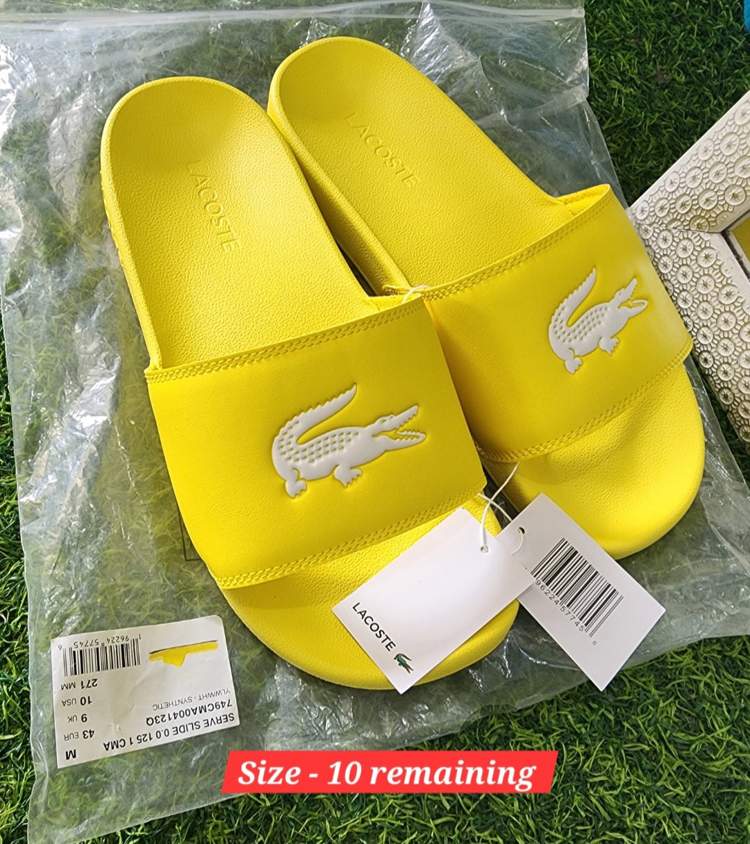 Lacoste men slippers