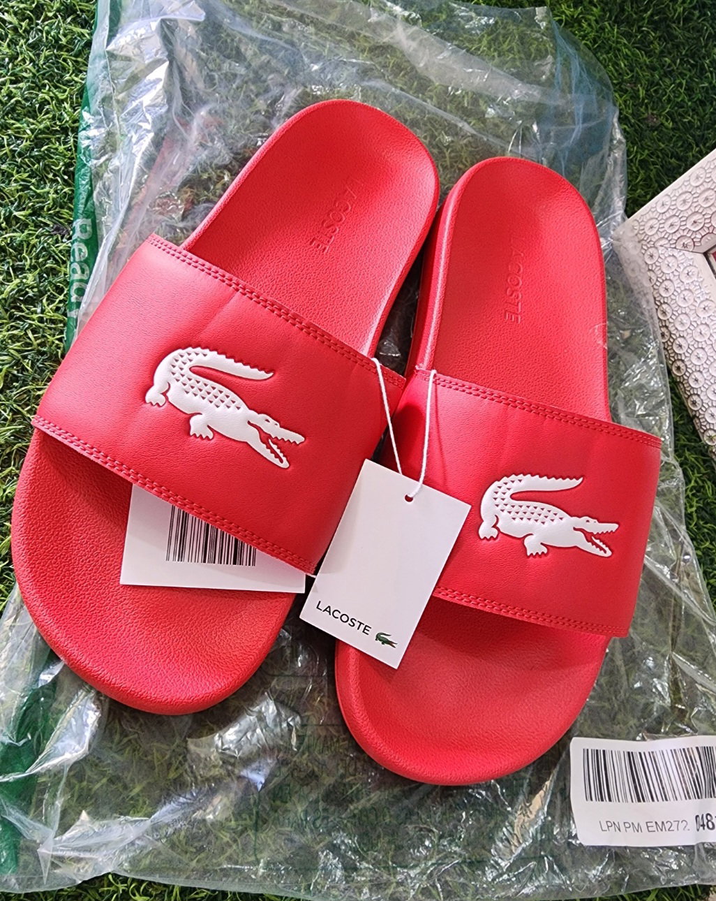 Lacoste men slippers