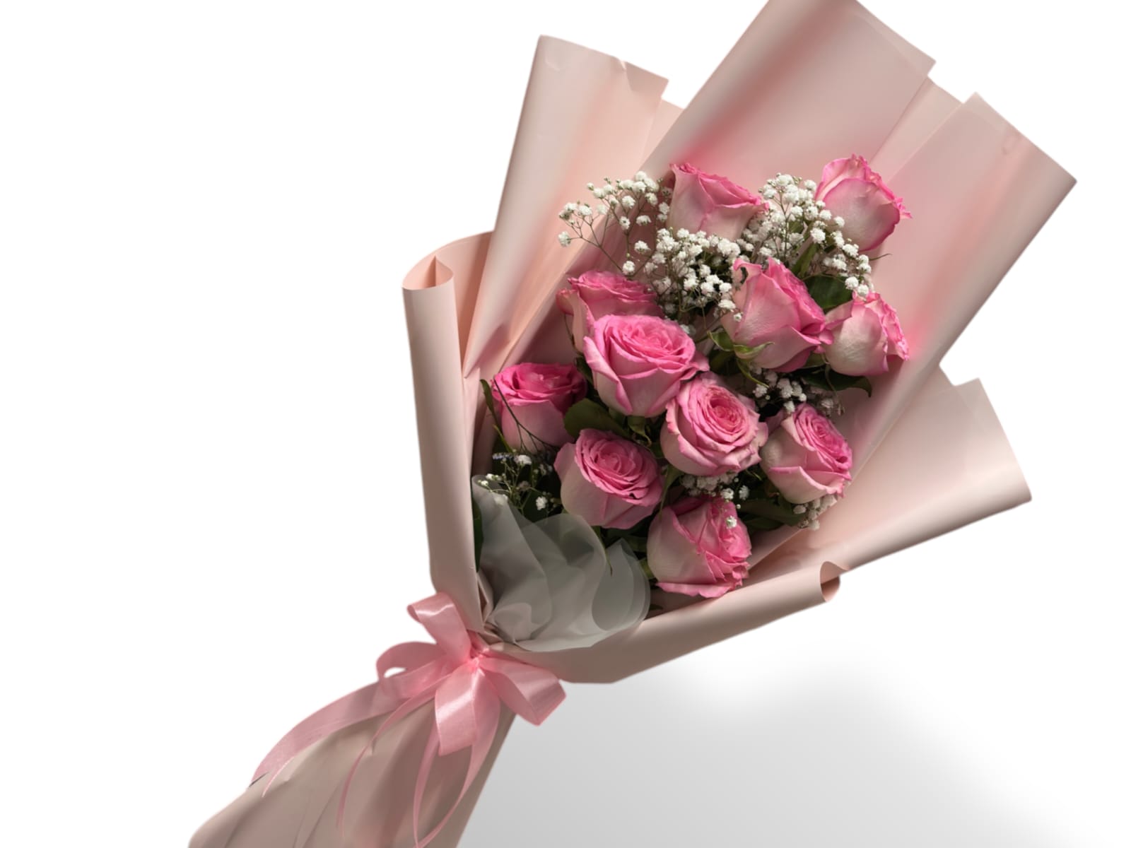 Pink Roses Arrangement _0