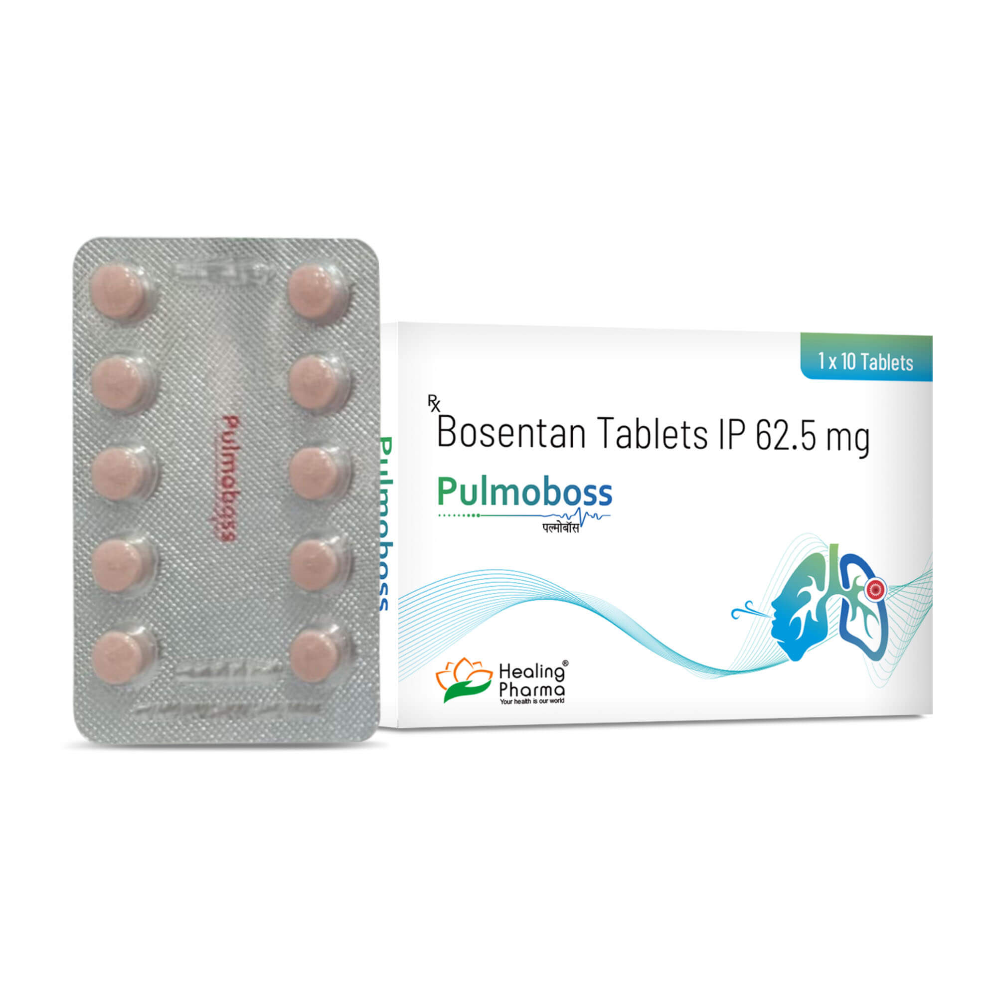 Bosentan Monohydrate Tablets 62.5 Mg Tablet