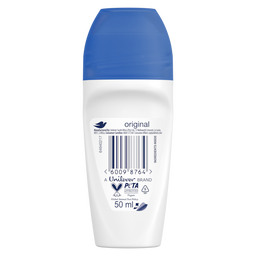 DOVE ROLL ON 50ML ORIGINAL 72HRS 1X6