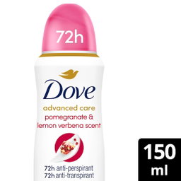 DOVE SPRAY 150ML POMEGRANATE X6