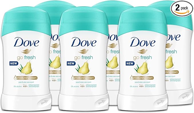 DOVE STICK PEAR AND ALOE 40ML 1X6