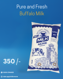Fresh Buffalo Milk - 1KG