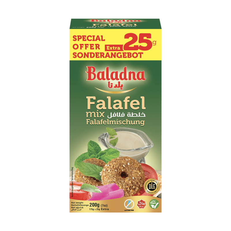 175g+25g| Baladna Falafelmischung | فلافل بلدنا