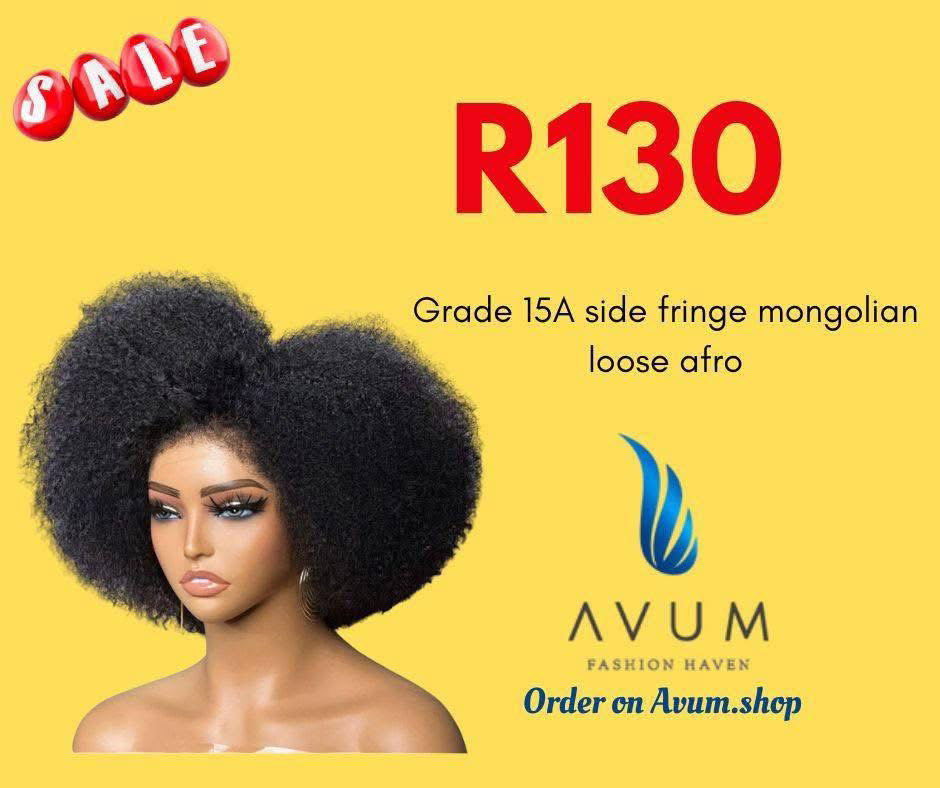 Side fringe Mongolian Afro_0