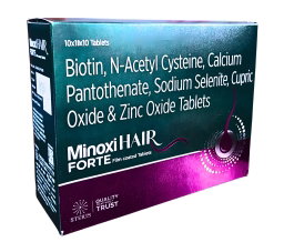 Biotin + N-Acetyl Cysteine + Calcium Pantothenate + Sodium Selenate + Cupric Oxide + Zinc Oxide Capsules 100 Mg Capsule