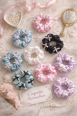 🌸 Coquette Scrunchies