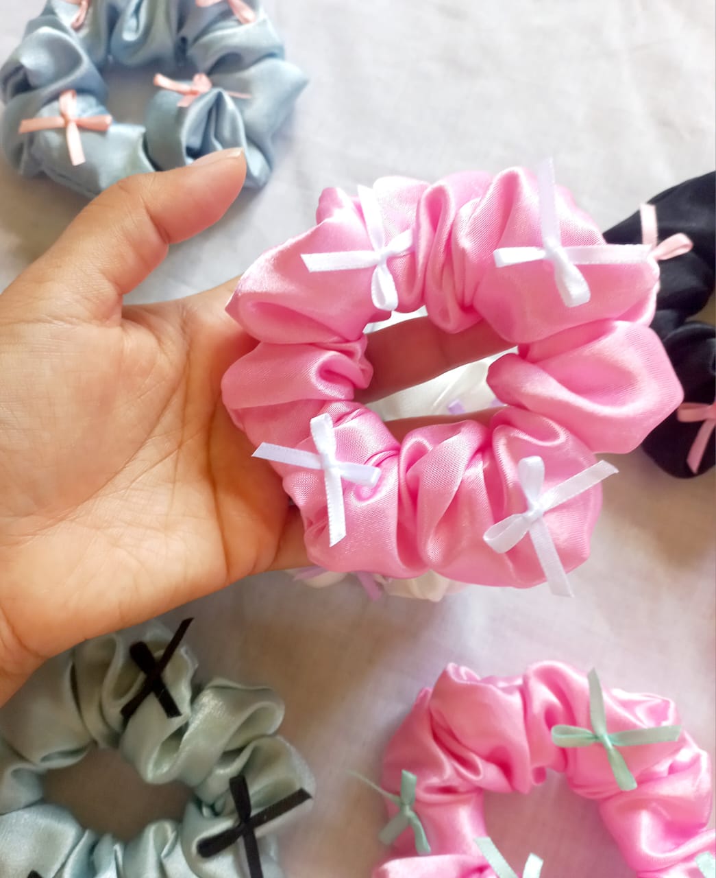 ๐ธ Coquette Scrunchies