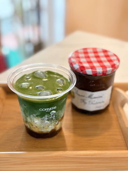 Fig Matcha (Iced)