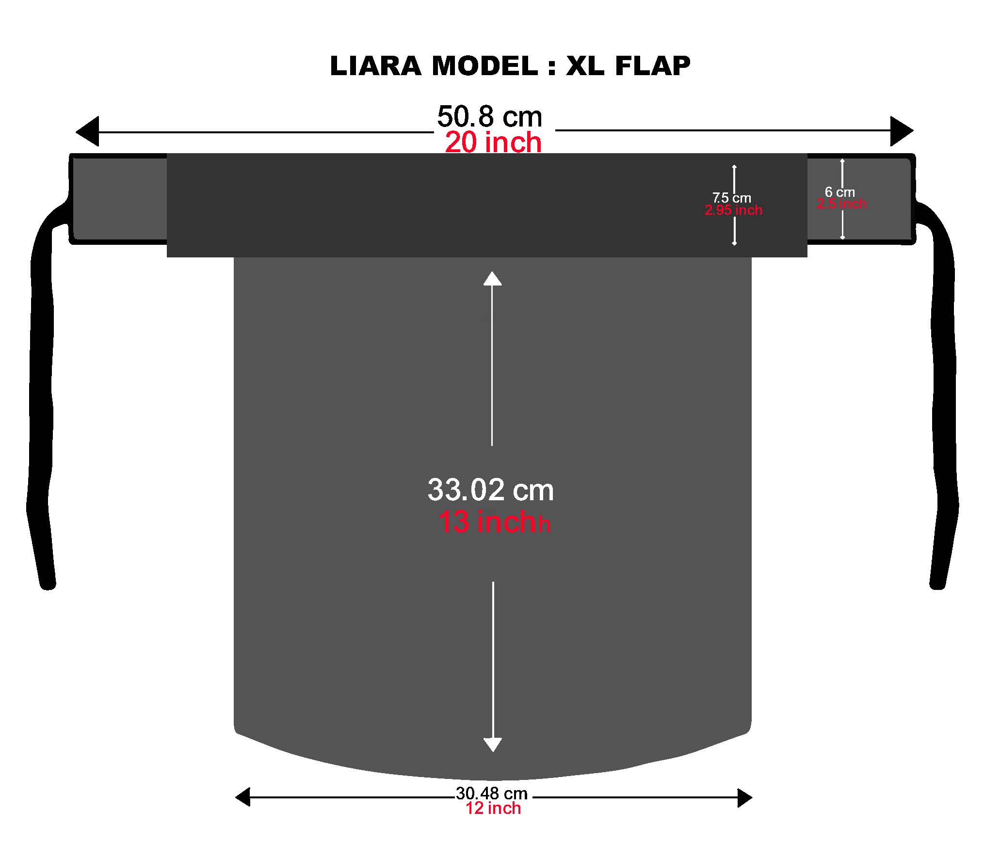 XL Double layer /Flap Niqab (13 inch /12 inch)_6
