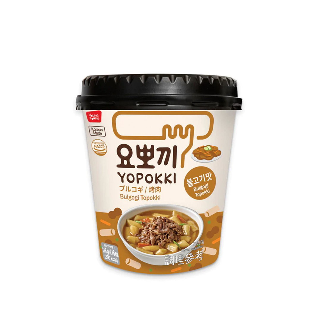 YOPOKKI TOPOKKI CUP BULGOGI 118 G