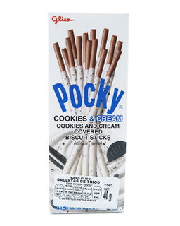 GLICO POCKY COOKIES & CREAM 40 G