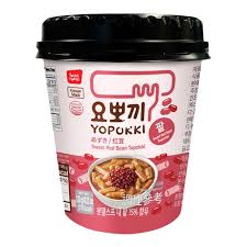 YOPOKKI TOPOKKI CUP FRIJOL ROJO DULCE 120G