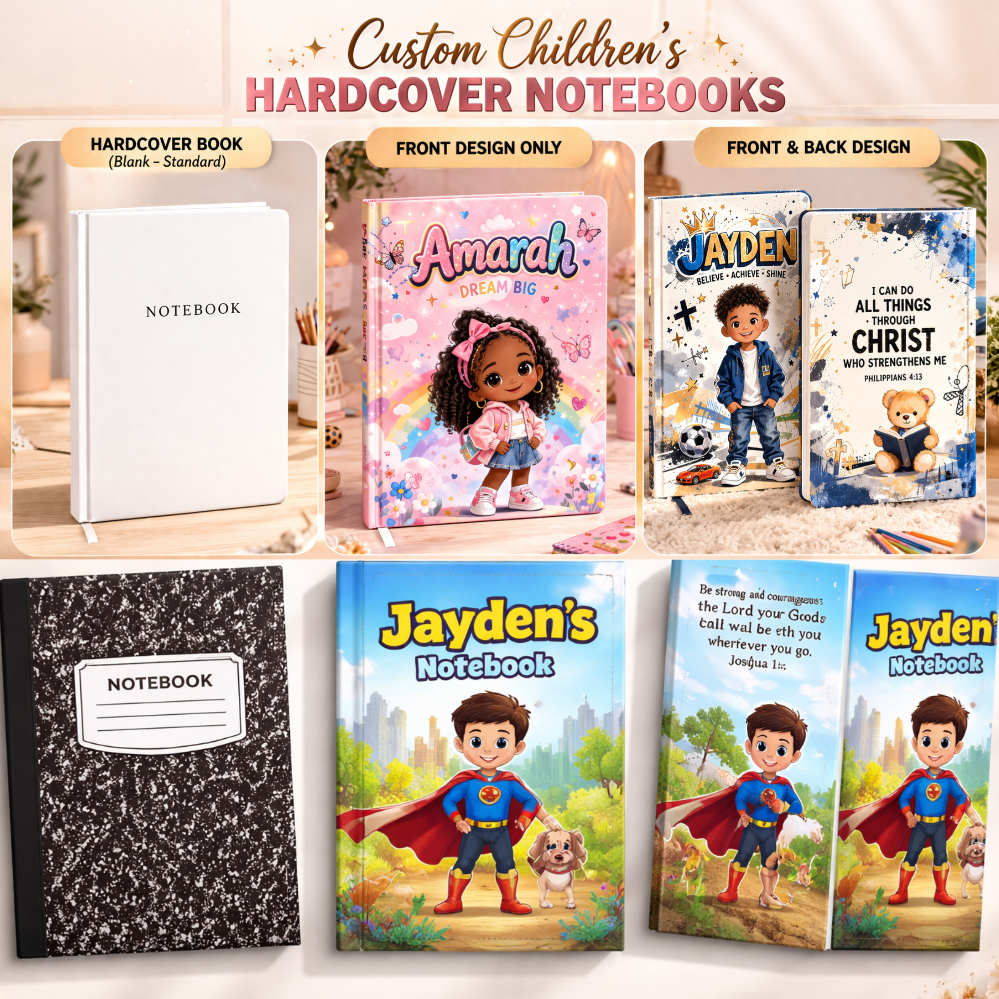 Custom Children’s Composition Notebook Design_1