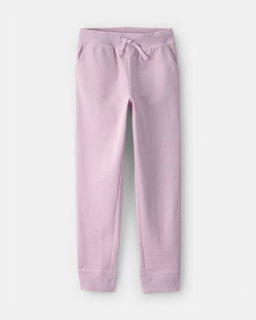 Girls Floral Drawstring Knit Joggers - 5 Colours
