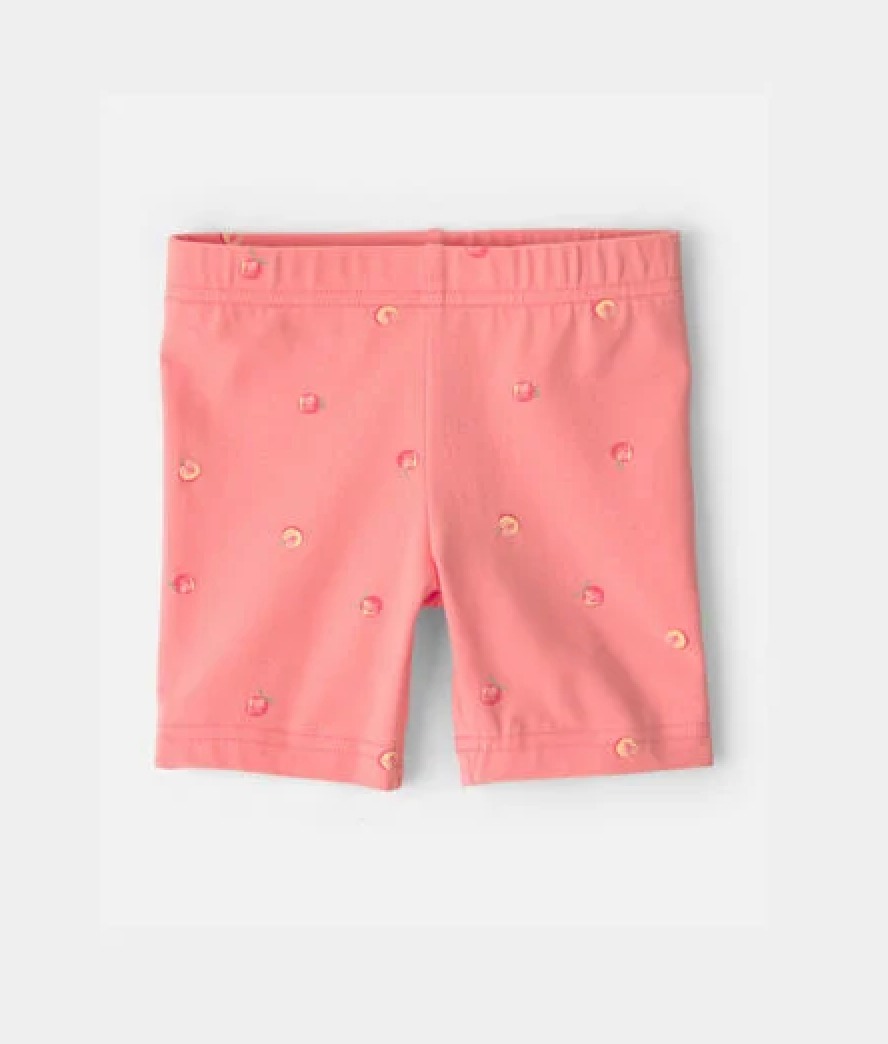 Toddler Girl Bike Shorts - 6 Colours_1