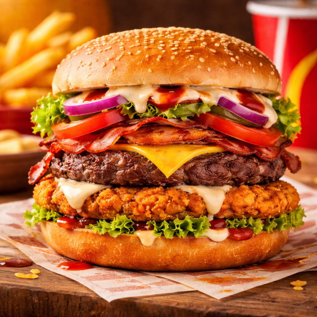 Hot Stuff Special Burger