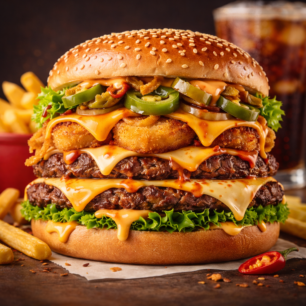 Signature Smash Cheese Burger_0