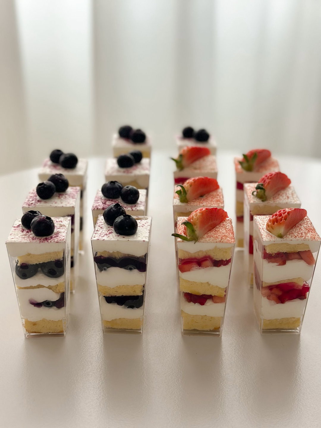 Shortcake cups Set of 12 pcs 