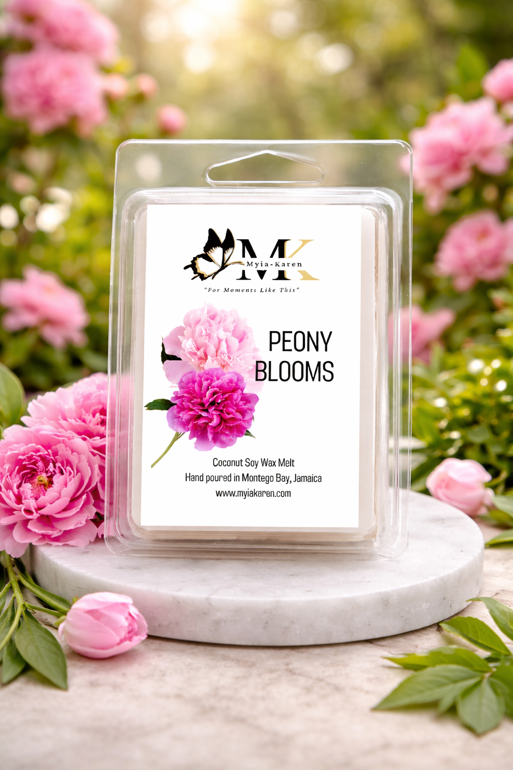 Peony Blooms Wax Melts