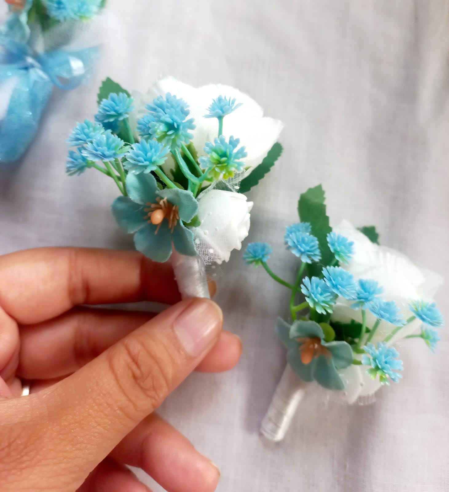 🌿Floral Boutonniere – Elegant Detail _3