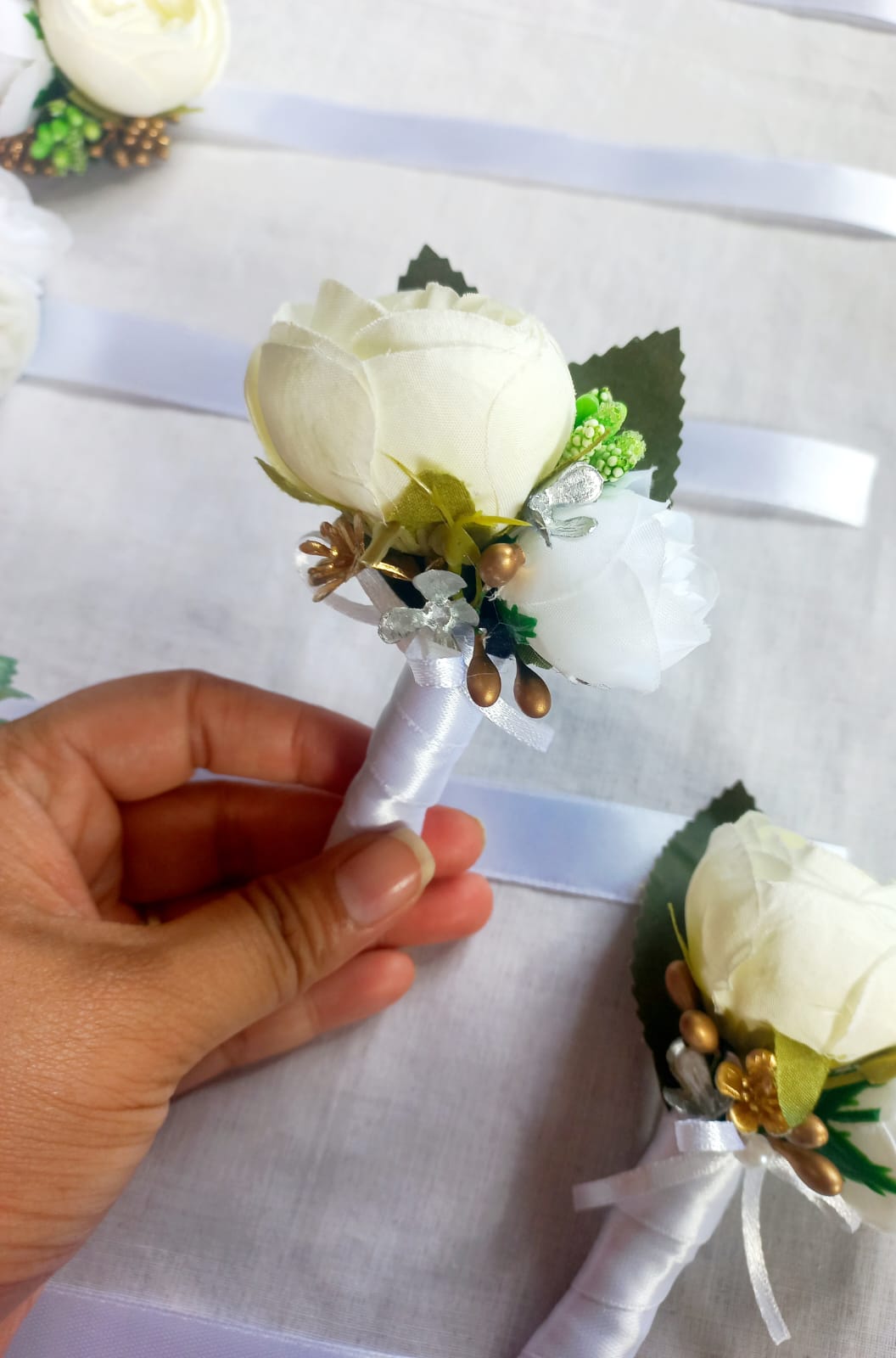 🌿Floral Boutonniere – Elegant Detail _5