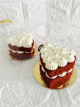 Minicake Red Velvet Firma de Corazón