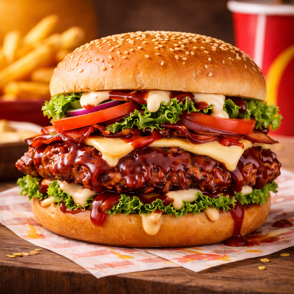 BBQ Chicken Burger