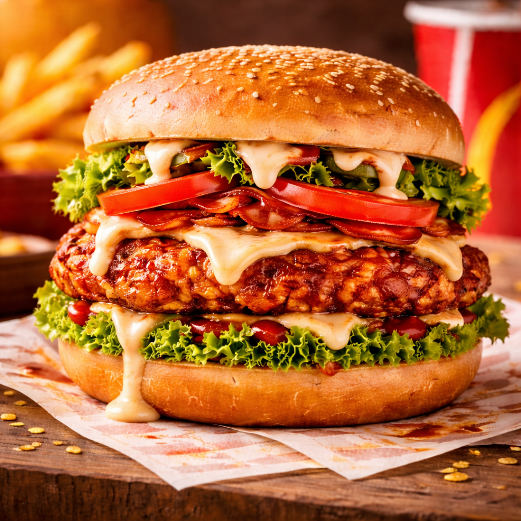 Peri Peri Chicken Burger