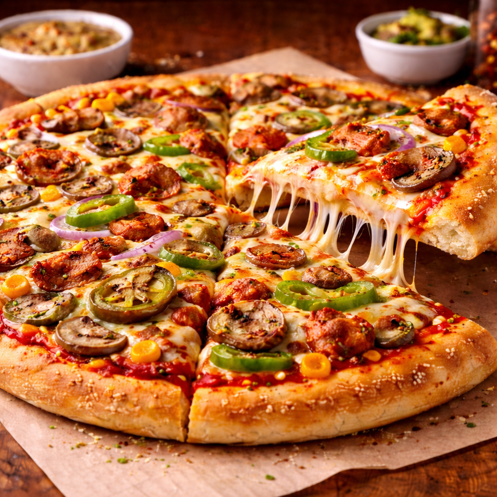 Asian Style Pizza