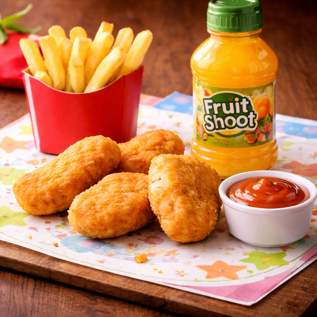 Kids Chicken Nugget Meal_0