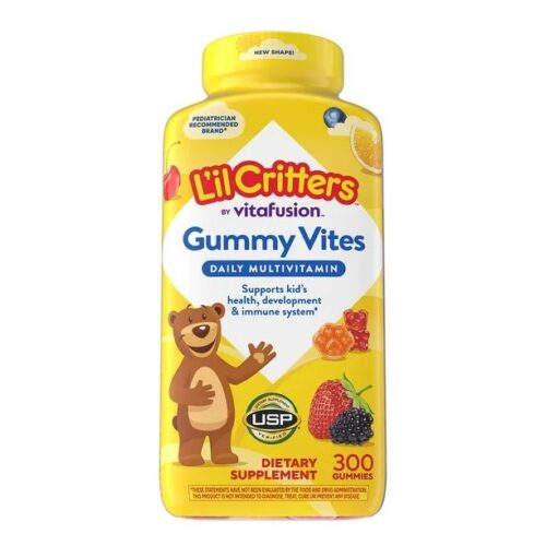 Lil Critters Gummy Vites Children Daily Multivitamin For Kids Aged 2 Years & Above | 300 Gummies_0