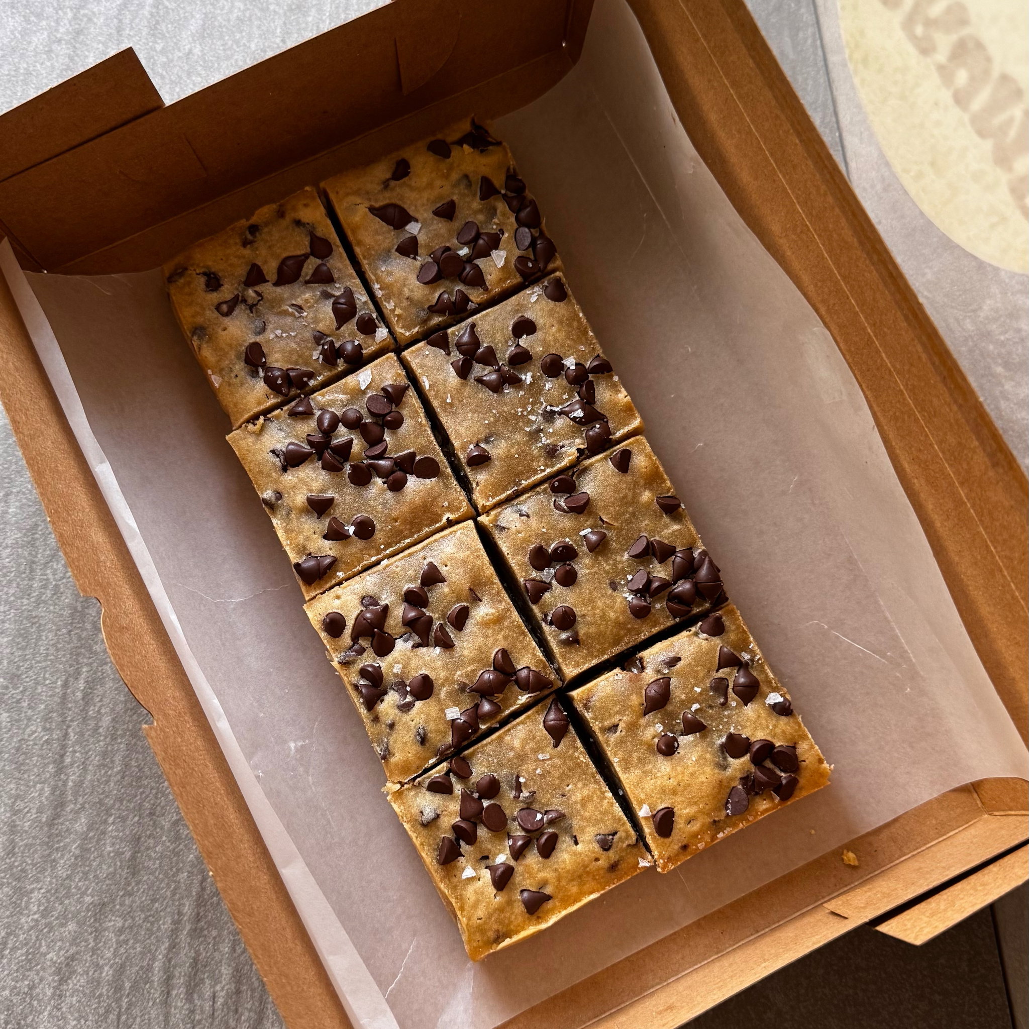 Butterscotch Blondies (Box of 8)_1