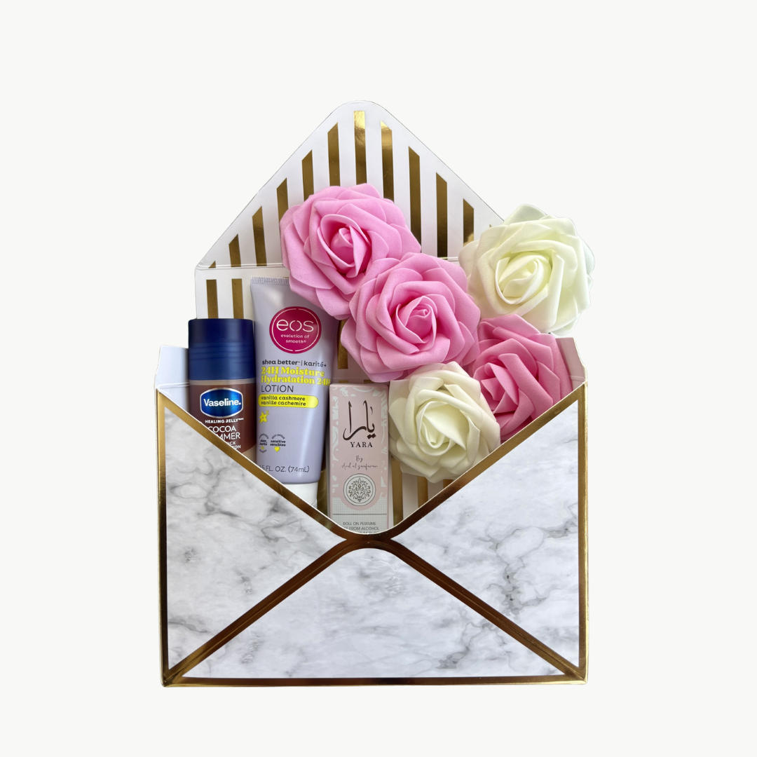 5 ct Faux Rose Special Occasion Envelope Bouquet_0
