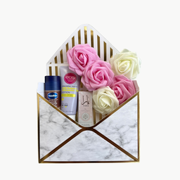 5 ct Faux Rose Special Occasion Envelope Bouquet