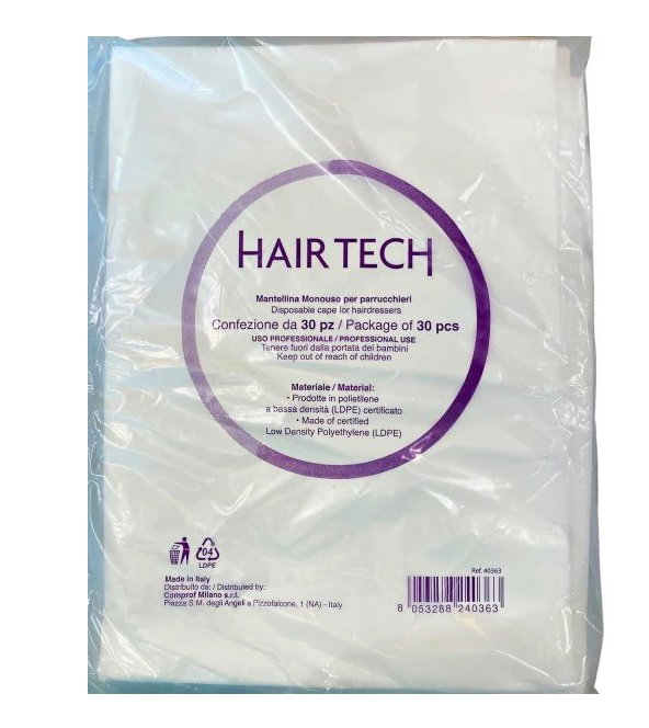 HAIR TECH MANTELLE MONOUSO 30PZ