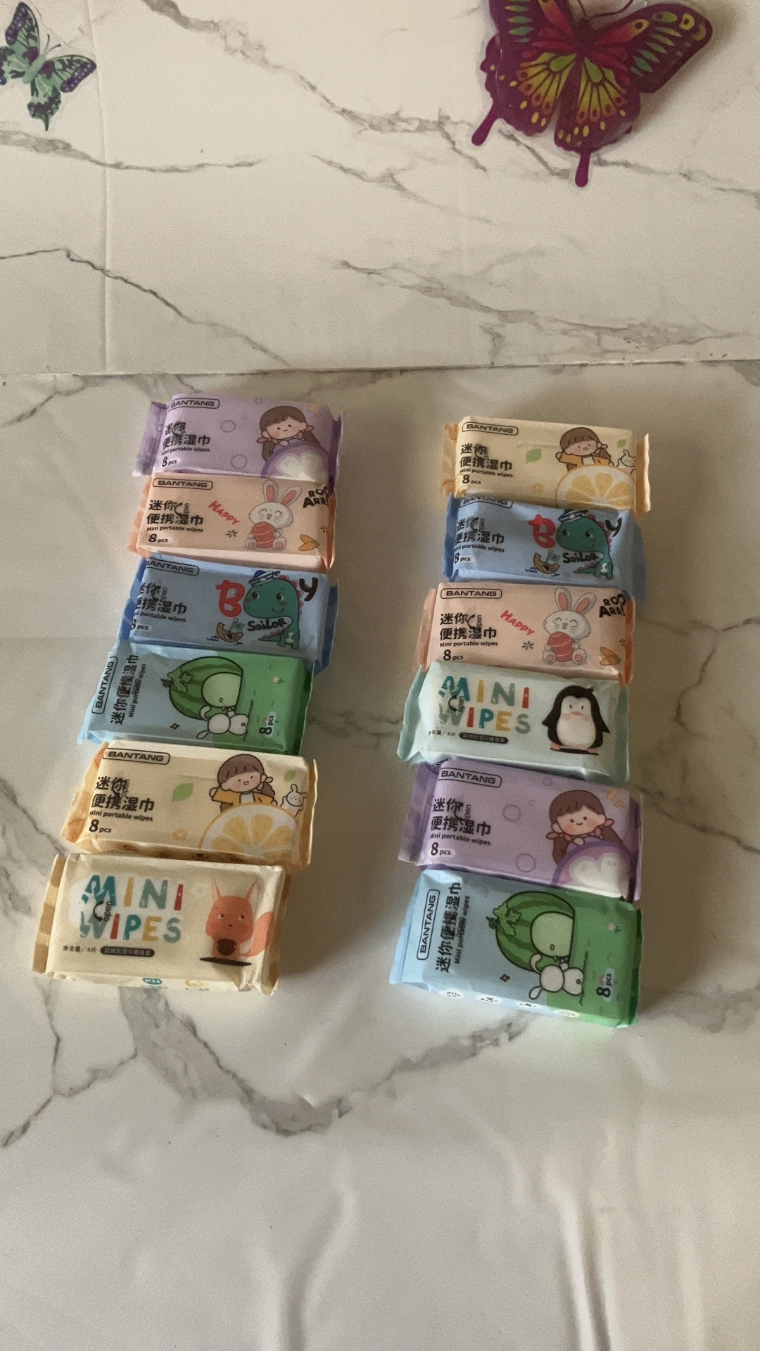 Minis lingettes 