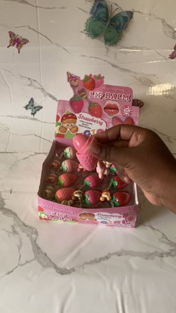 Baume à lèvres fraise