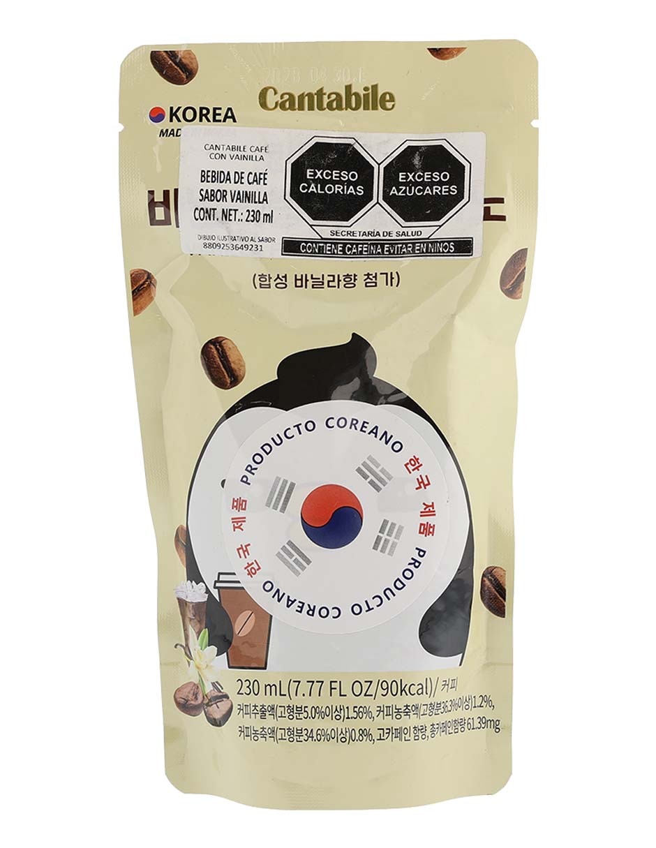 CANTABILE CAFÉ CON VAINILLA 230 ML_0